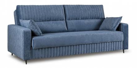 Диван-кровать Изабель Велюр Романс нейви (темно-синий) ТД 739 фото