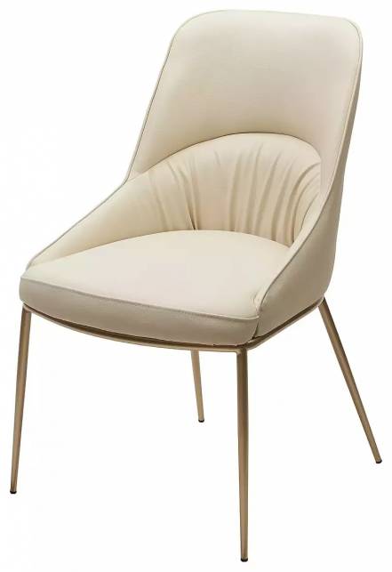 Стул ABRIOLA Milk Ti-02, PU / шампань,  DISAUR фото