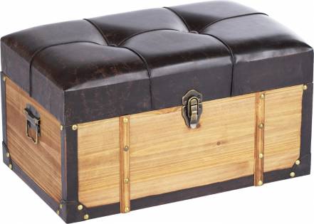 Пуф Сундук 50Х32Х27 Glasar 49 257 M 6 фото