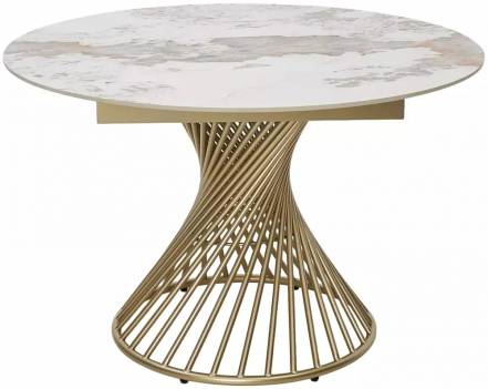 Стол Bueno 120 Gloss Luxury Pandora Solid Ceramic Disaur фото