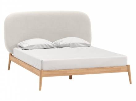 Кровать Саоми-Wood 140 Soft Milk фото