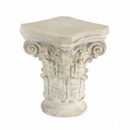 Столик акцентный Glasar Капитель 36х36х45 см фото