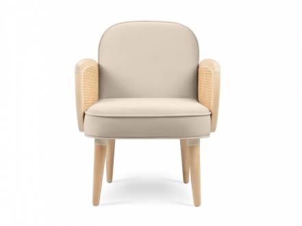 Кресло Асколи Velvet Light фото