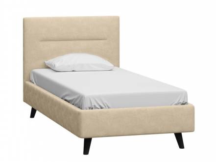Кровать Пайл 120 Velvet Beige фото