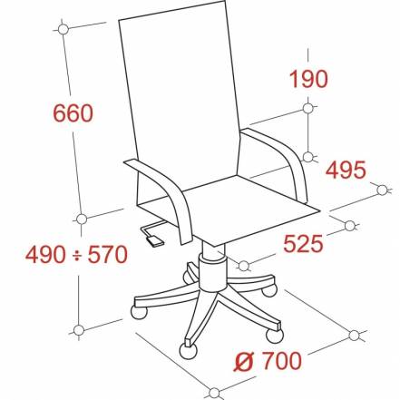 Кресло Bn Dt Echair 550 Tr фото