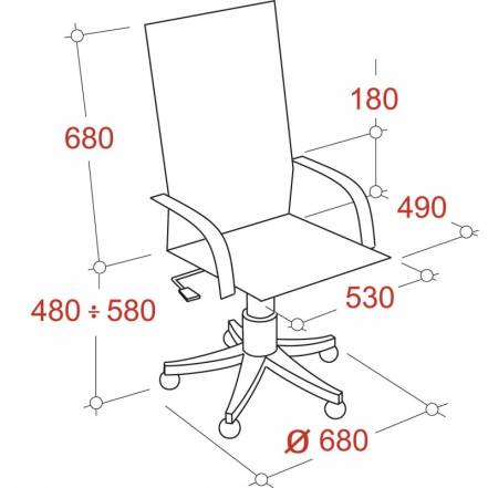 Кресло Vt Echair 683 Tpu фото