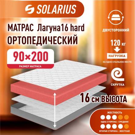 Матрас Solarius Лагуна 16 фото