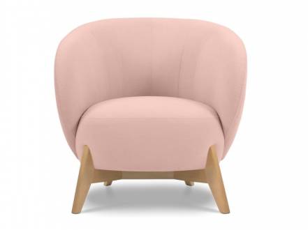 Кресло Тилар Velvet Pink фото