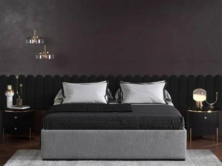 Кровати Velour Black 4 6550 фото