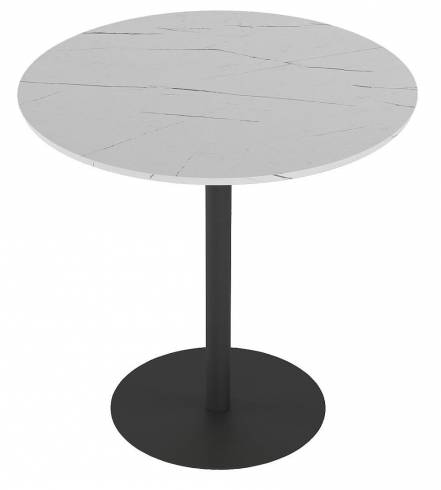 Стол обеденный Калифорния Дейл Белый мрамор фото