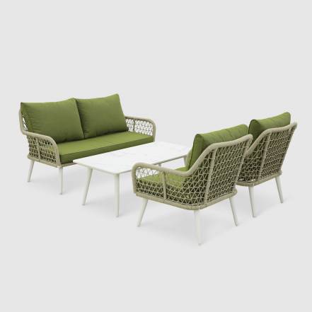 Комплект мебели Yuhang зелёный 4 предмета фото