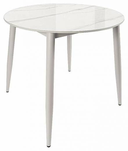 Стол Uni-Form-R.2B SGrey/White Gloss Marble 727*800*800 photo Стол Uni-Form-R.2B SGrey/White Gloss Marble 727*800*800 фото