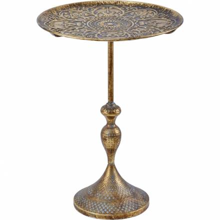 Столик интерьерный Glasar Эфиопия 49х49х69 см фото