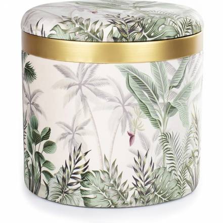 Пуф с крышкой Glasar 40х40х40 см (49-239B) фото