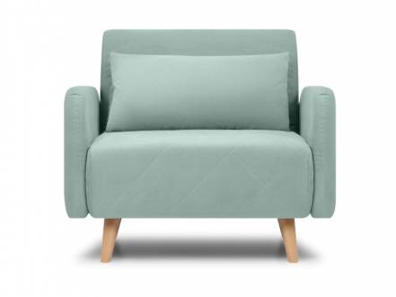 Кресло-кровать Кускен Velvet Mint фото