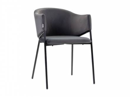 Стул Элиза Velvet Dark Grey фото