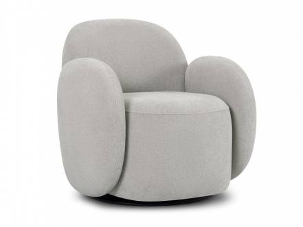 Кресло поворотное Теоп Bucle Beige фото
