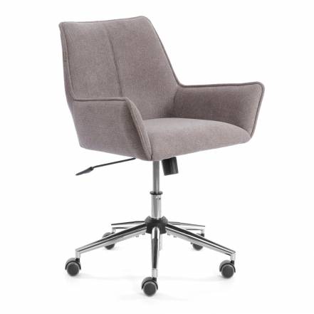 Кресло TC Murano/Мурано хром велюр/букле (HYP), бежевый фото