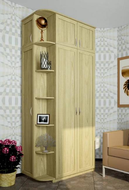 Шкаф Лофт 2 Шxгxв 950 550 2200 Мегамебель фото