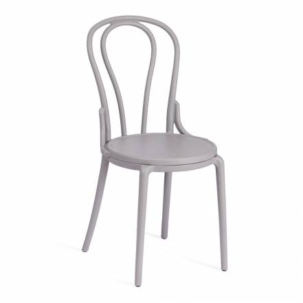 Стул ТС Thonet 09 пластиковый серый 42х52х89 см фото