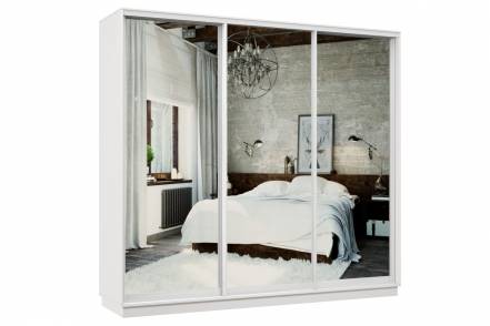 Шкаф Купе Классика 63 01 01 01 3 Зеркало Профиль фото