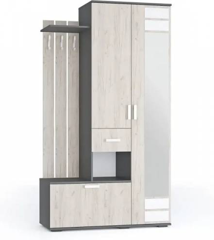 Прихожая Лира Крафт Графит фото