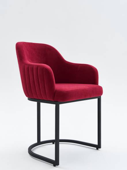 Стул Tomgroup Amely Berry Black фото