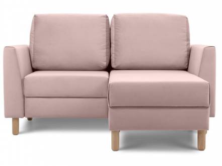 Диван угловой Ройн Мини Velvet Pink фото