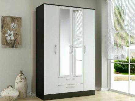 Шкаф Престиж 4 2 Шxгxв 1600 520 2000 Мегамебель фото