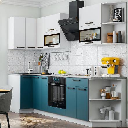 Кухня Техно 0 9 2 7 490 Компоновка 2 Атлантик Антарес фото