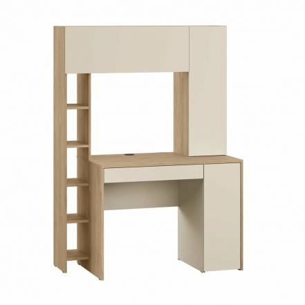 Комфорт Стол компьютерный 12.71 Гикори Рокфорд Натуральный KO86 PW, Сатин 7045 SU фото