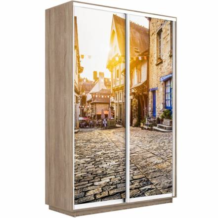 Шкаф Купе Экспресс Элемент 120 220 60 Фотопечать Фотопечать Улица фото