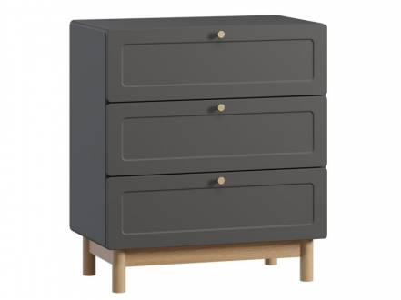 Комод Виклу-1 Grafit Oak фото