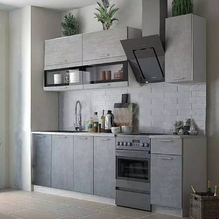 Кухня Техно 2 0 490 Компоновка 2 Антарес фото