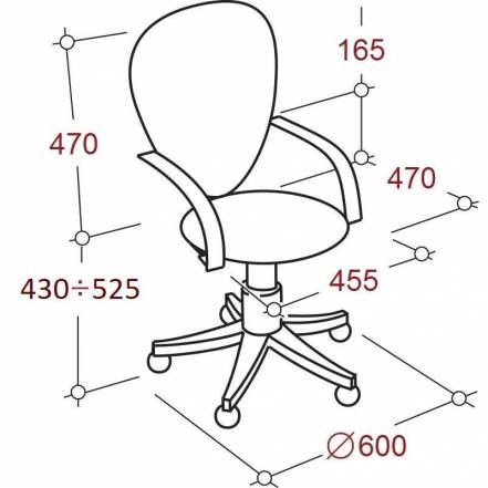 Кресло Vt Echair 304 Tc Net фото