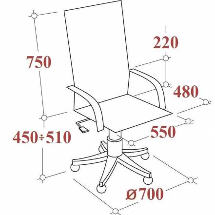 Кресло Bn Hg Echair 579 Tc фото