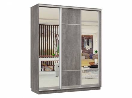 Шкаф Купе Хочу Маршал Лайт Зеркало 2400 1800 600 фото