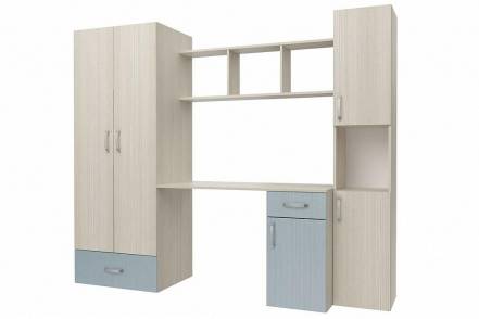 Стенка Флауэ Бирюза Авола фото