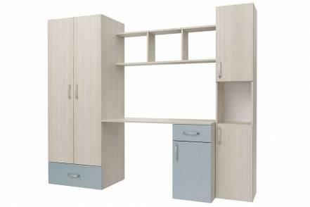 Стенка Флауэ Бирюза Авола фото