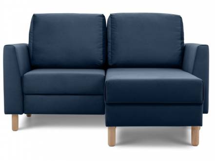 Диван угловой Ройн Мини Velvet Blue фото