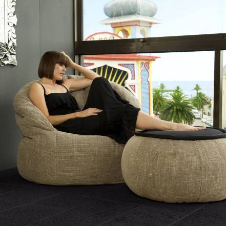 Кресло Мешок Столиком Ambient Lounge Cove Package Eco Weave фото