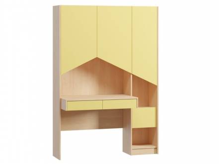 Стол Пенни 2 Plywood Mustard фото