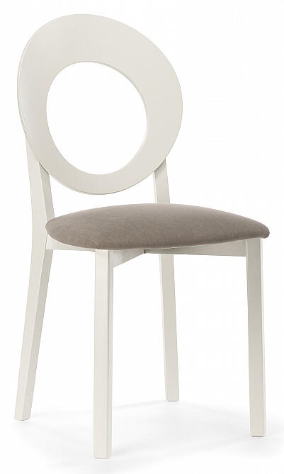 Стул деревянный Марти ткань MR 27 / слоновая кость фото