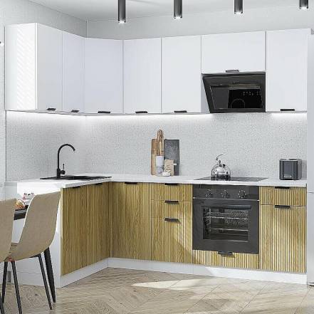 Кухня Евро Лайн 05 2140 1400 2400 600 фото