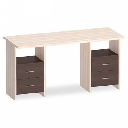 Стол Merdes Домино Lite Скл Прям150 2Тял фото