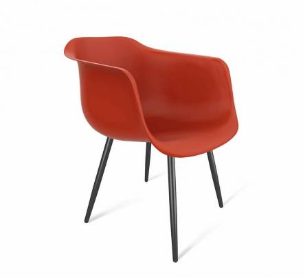 Стул SHT-ST31/S95-1 красный/чёрный муар фото