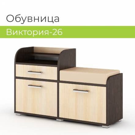 Обувница Bonmebel Виктория 26 фото