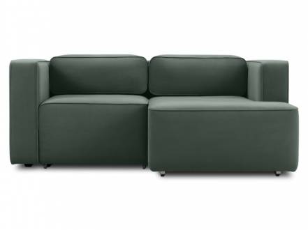 Диван угловой Аронт Мини Velvet Olive фото