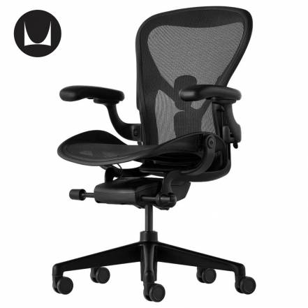 Кресло Herman Miller Aeron Black Onyx Gaming C фото