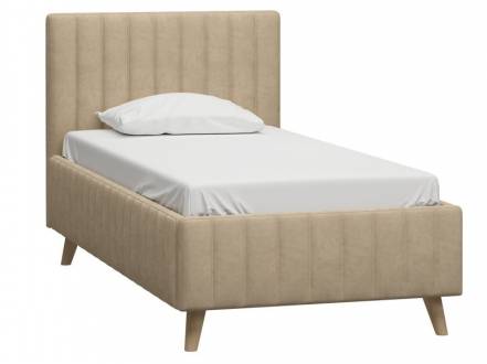 Кровать Маркфул 90 Velvet Sand photo Кровать Маркфул 90 Velvet Sand фото